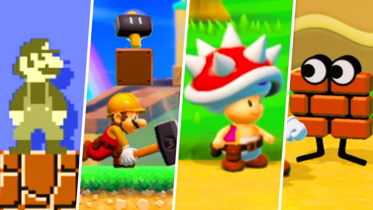 Super Mario Maker 2 - Muitos Marios para jogar