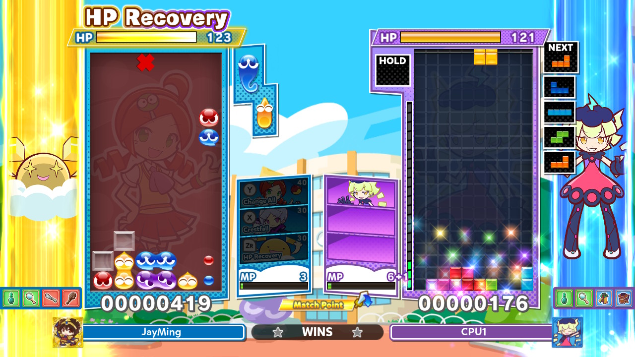 Puyo Puyo vs Tetris