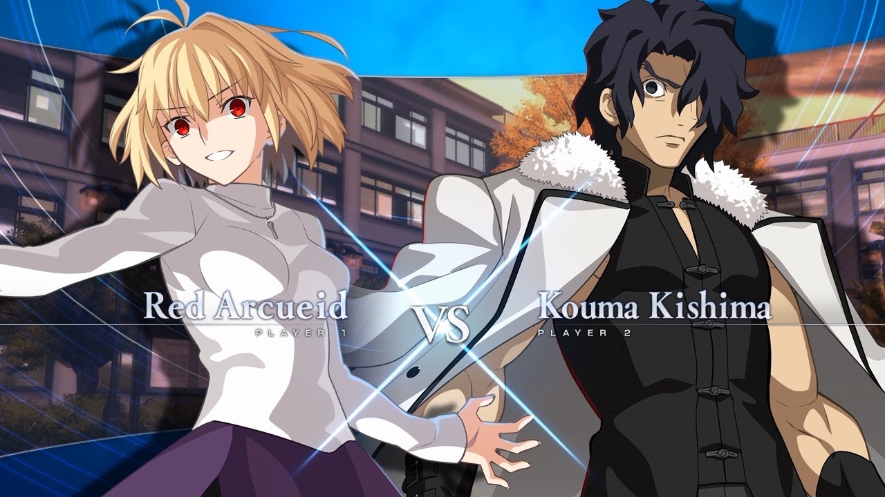 Melty Blood Type Lumina Primeiro V Deo De Gameplay A Luta Entre