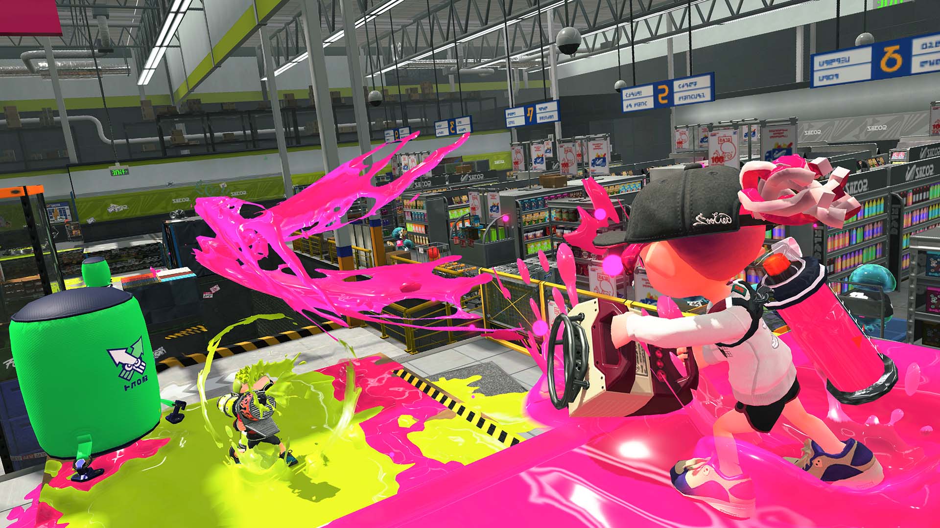 Mapa de Arowana Mall é adicionado ao Splatoon 2