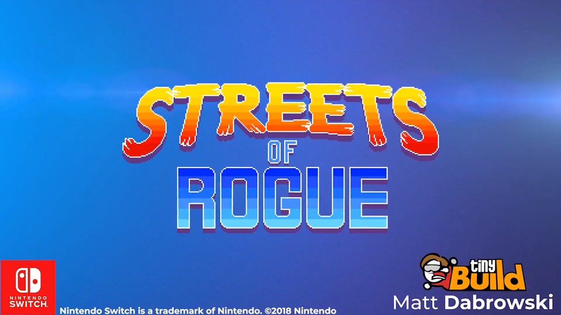tinyBuild revela Streets of Rogue para o Switch