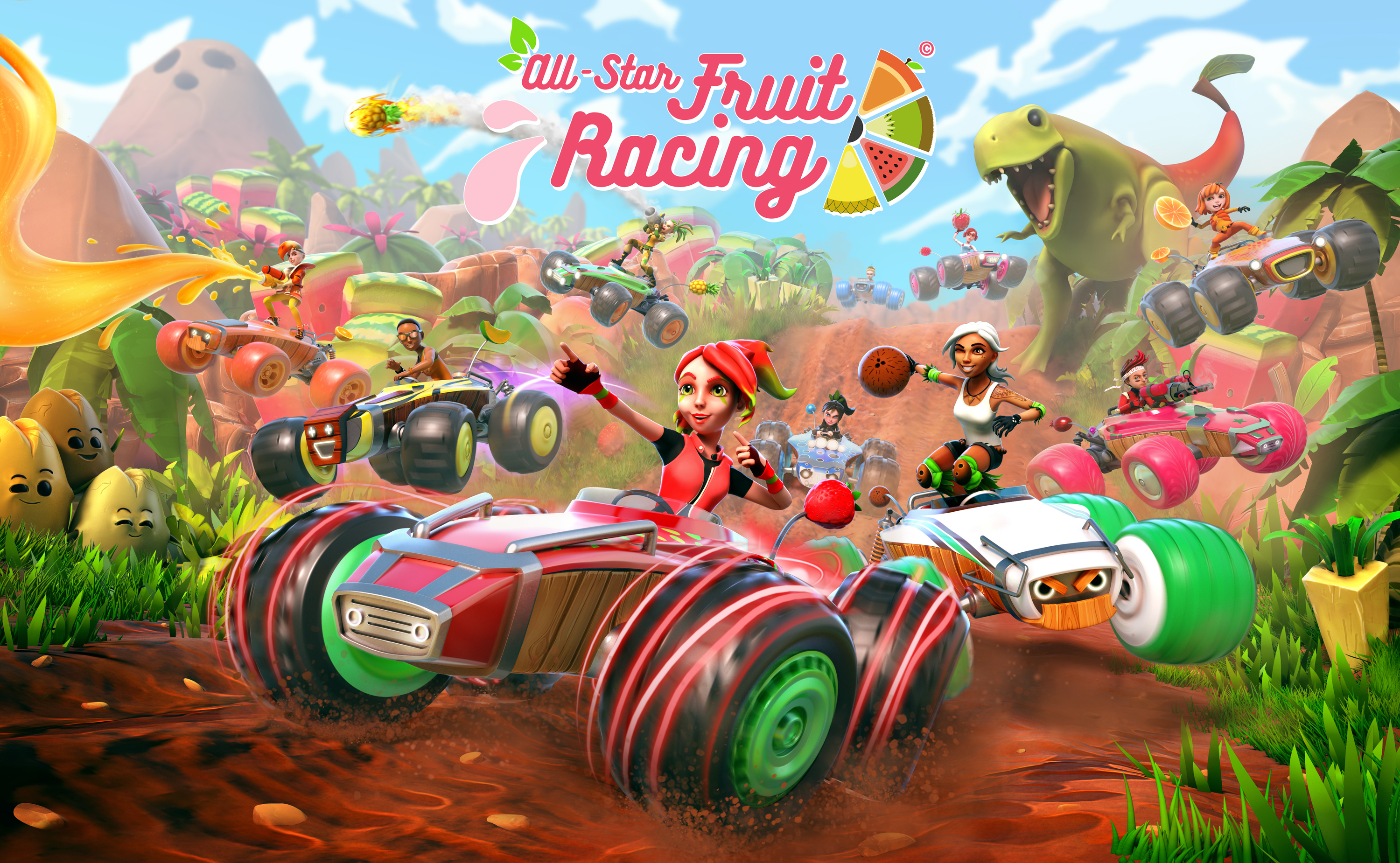 All Star Fruit Racing é anunciado oficialmente para o Switch