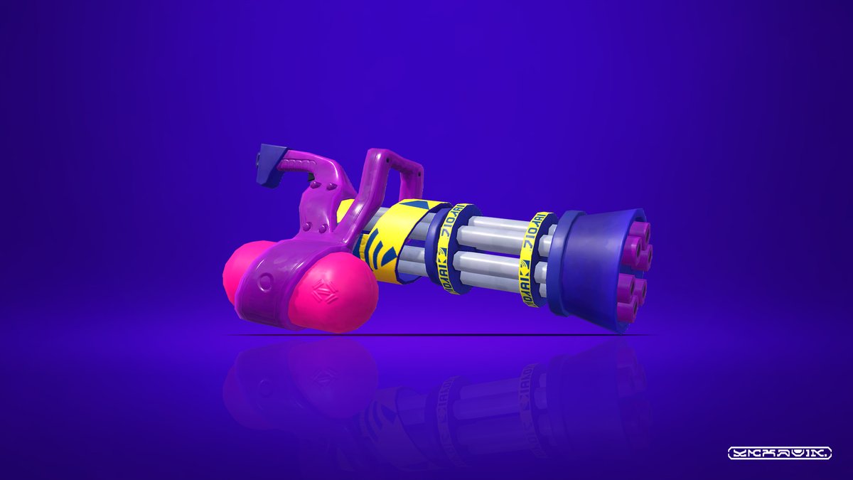Splatoon 2 – Arma Zink Mini Splatling será adicionada em breve ao jogo