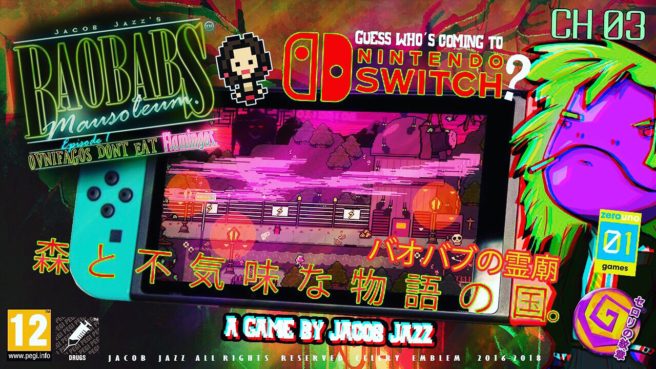 Baobabs Mausoleum está sendo produzido para o Switch