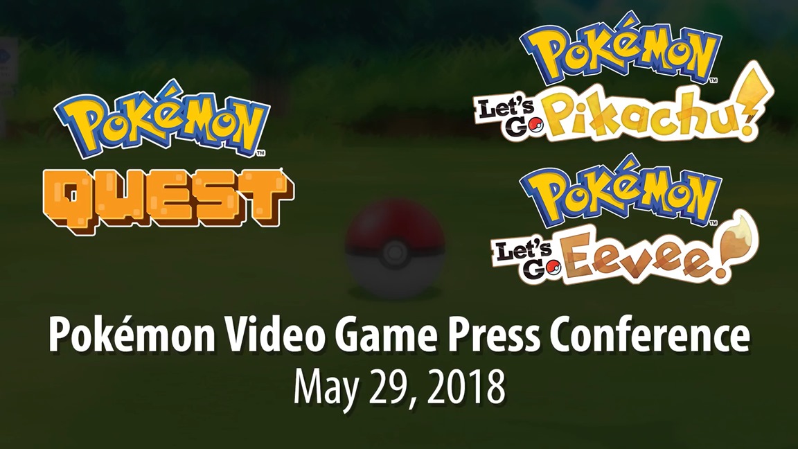 [Atualizado] The Pokémon Company realiza conferência de imprensa para anúncios relacionados a franquia