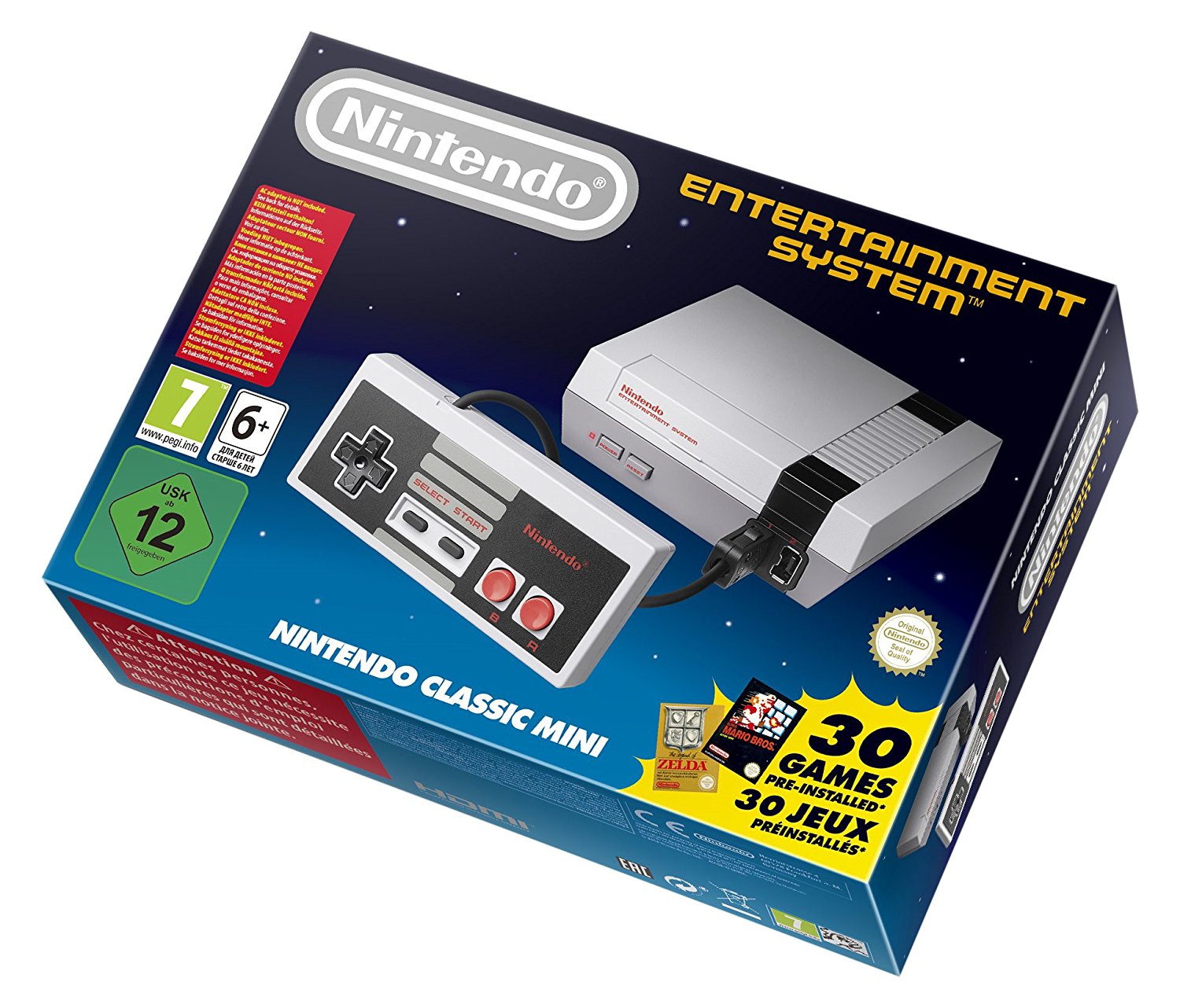 NES Mini voltará as lojas de América do Norte e Europa em junho
