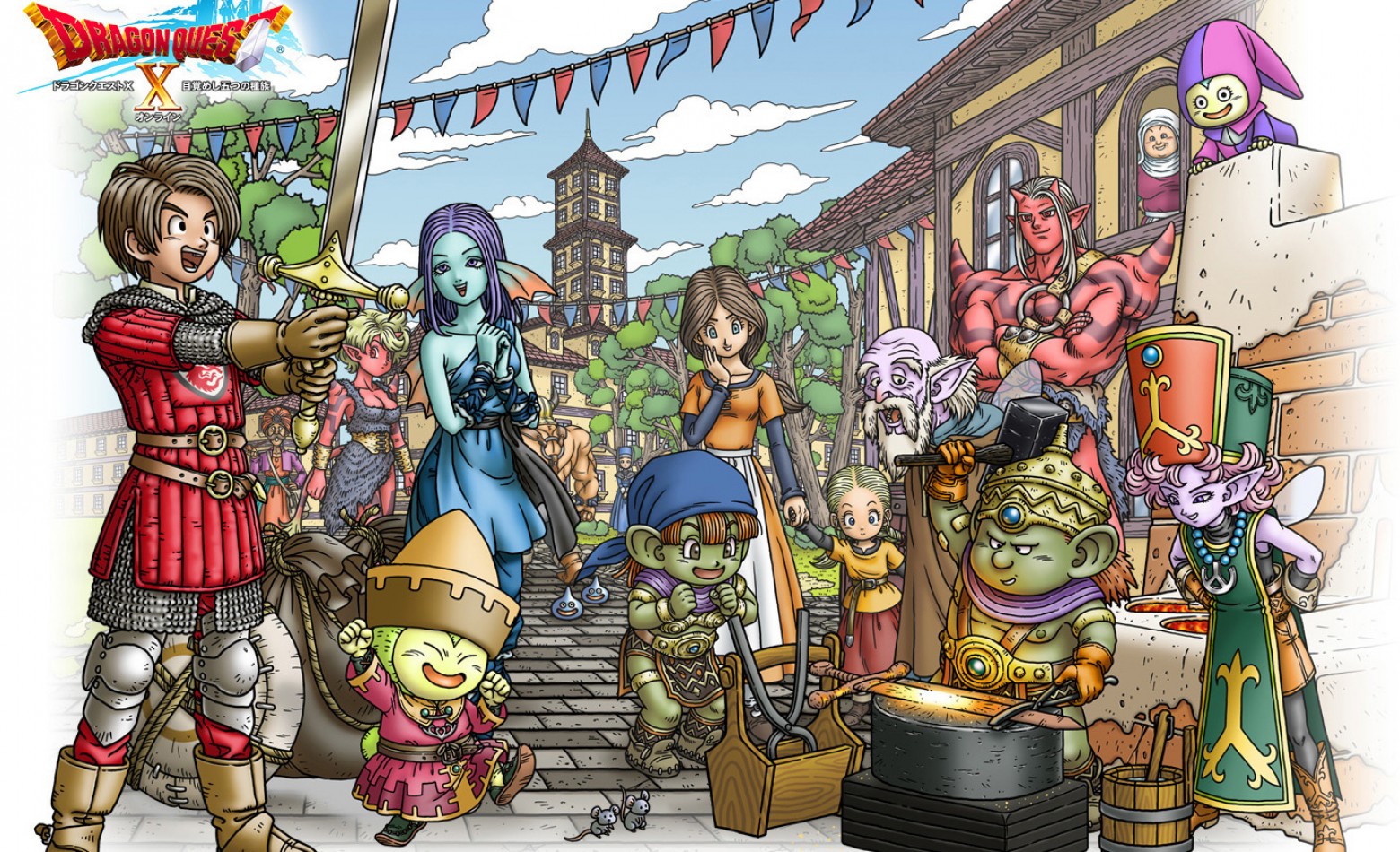 Dragon Quest X continua sendo uma possibilidade para o ocidente