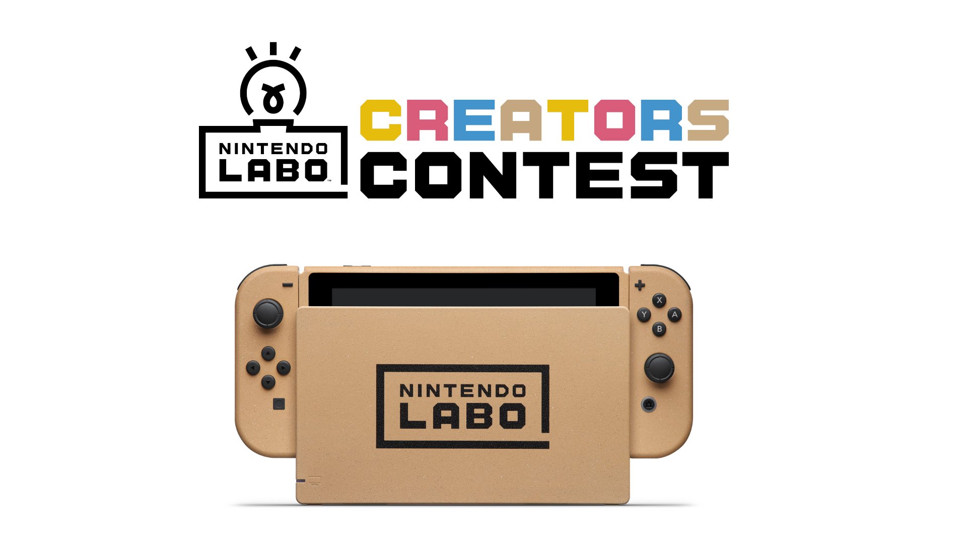 Nintendo fará concurso com Labo para criadores, Switch estilizado é um dos prêmios