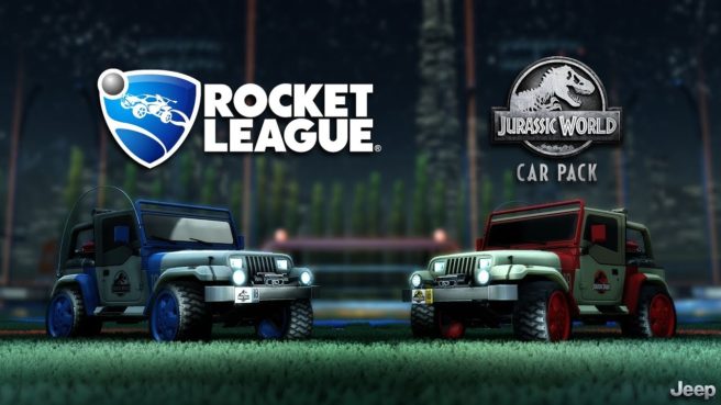 Rocket League adicionará DLC Jurassic World Car Pack