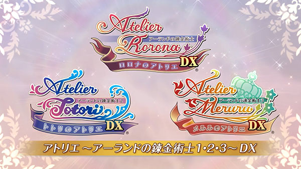 Confira o trailer completo de Atelier Rorona DX, Atelier Totori DX e Atelier Meruru DX