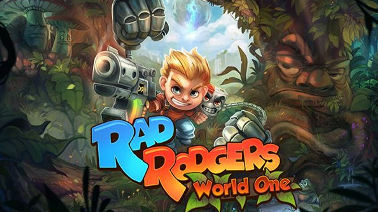 Loja lista Rad Rodgers: World One para o Switch