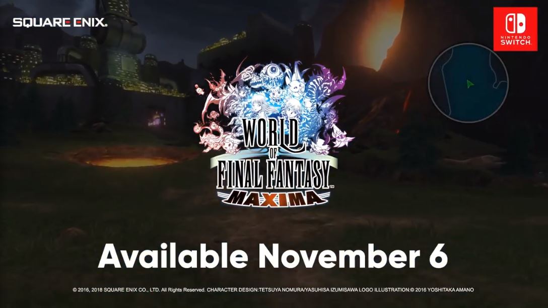 [Atualizado] World of Final Fantasy Maxima é revelado para o Switch