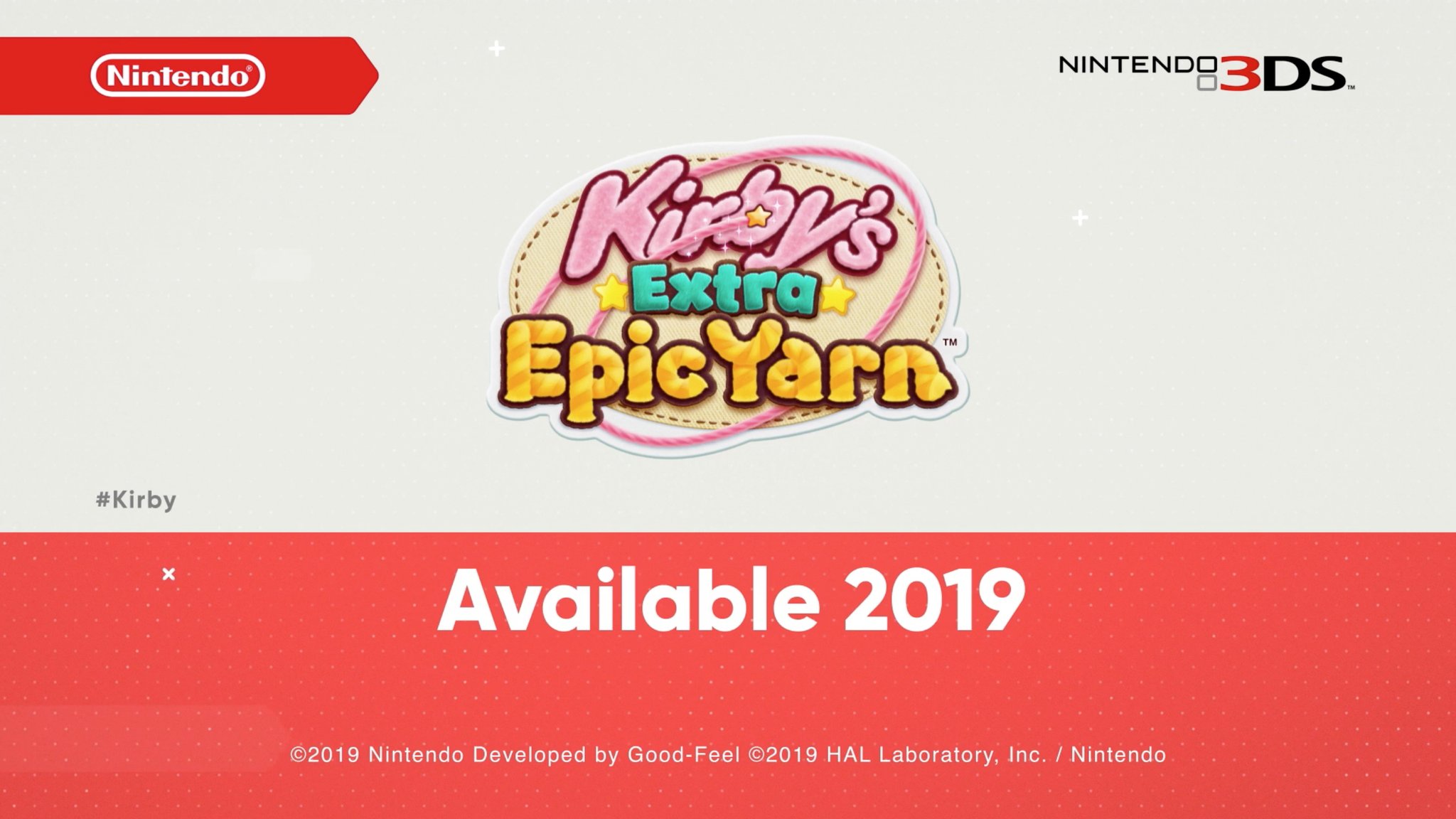 [Atualizado] Kirby’s Extra Epic Yarn é revelado para o Nintendo 3DS