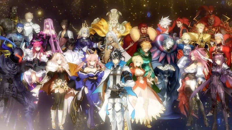 Fate/Extella Link é revelado para o Switch e chega em 31 de janeiro de 2019 no Japão