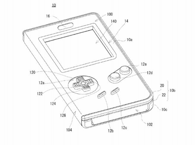 Nintendo registra patente de case baseada no Game Boy para dispositivos touchscreen