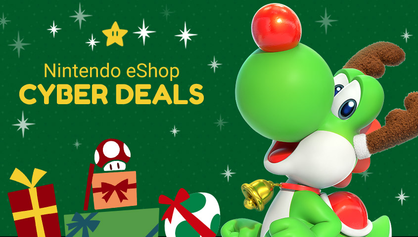 Promoção Cyber Deals 2018 está disponível na Nintendo eShop de 3DS e Switch