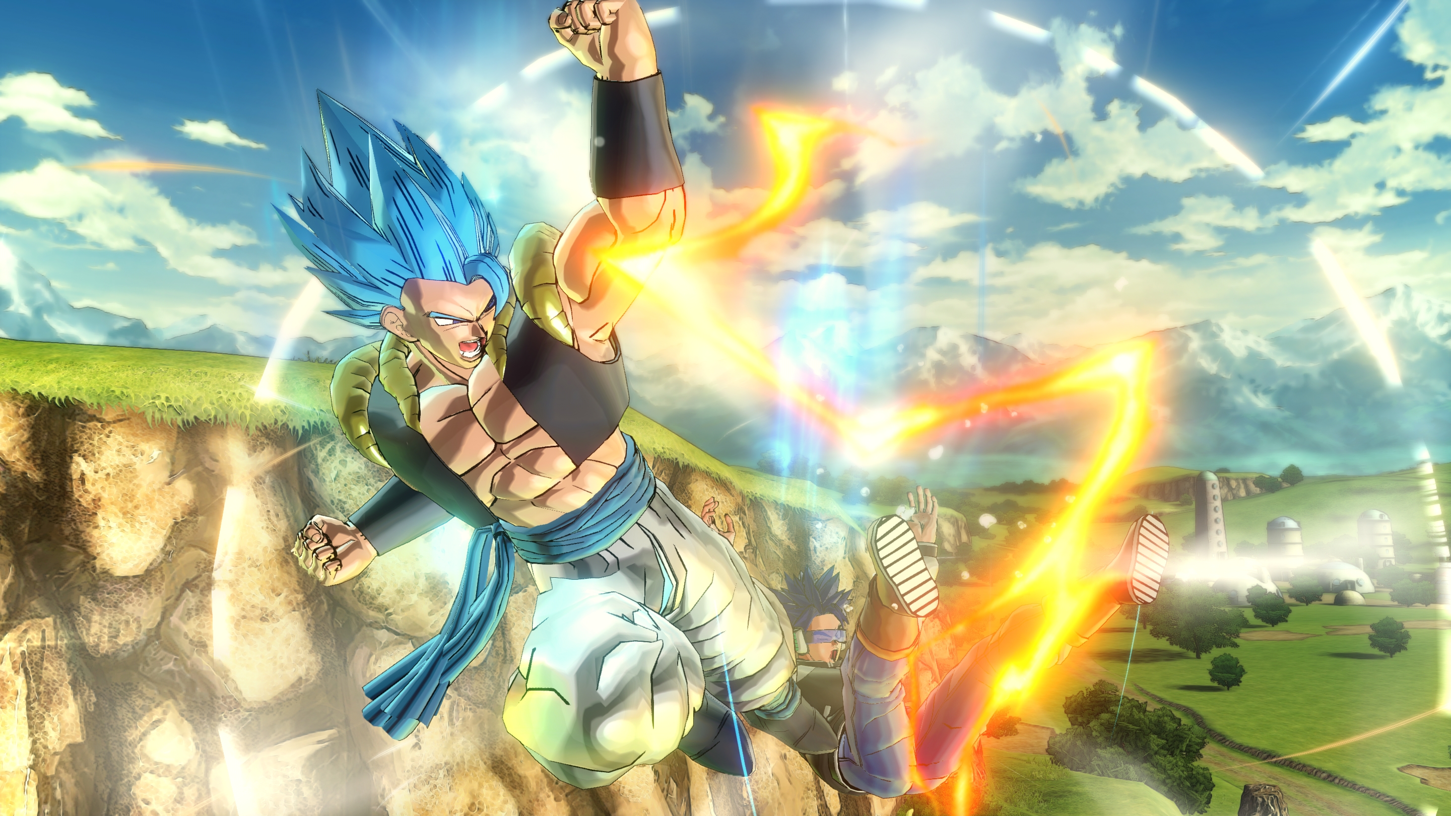 Dragon Ball Xenoverse 2 – Bandai Namco divulga imagens do personagen por DLC Gogeta (SSGSS)