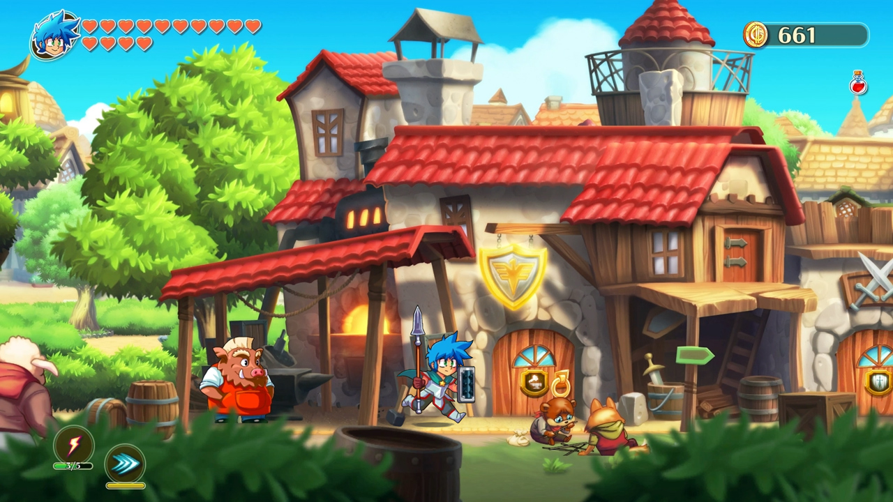 Monster Boy and the Cursed Kingdom alcançou a marca de 50.000 cópias vendidas