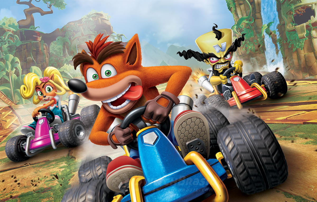 Crash Team Racing Nitro-Fueled – Dingo Canyon renovada é exibida