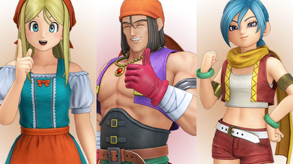 Dragon Quest XI S – Confira as dublagens japonesas para Gemma, Vince e Mia