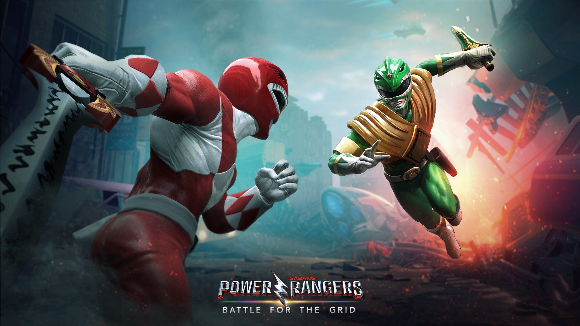 nWay confirmado lançamento de Power Rangers: Battle for the Grid para Nintendo Switch