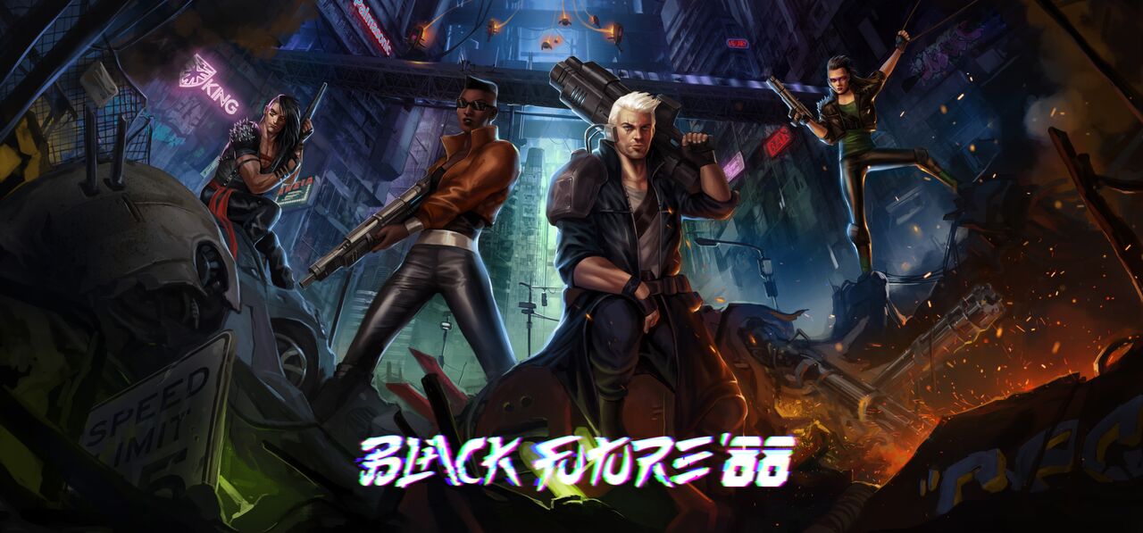 Black Future ’88, jogo de tiro estilo synth-punk roguelike e ação é anunciado para o Switch e chega em 2019