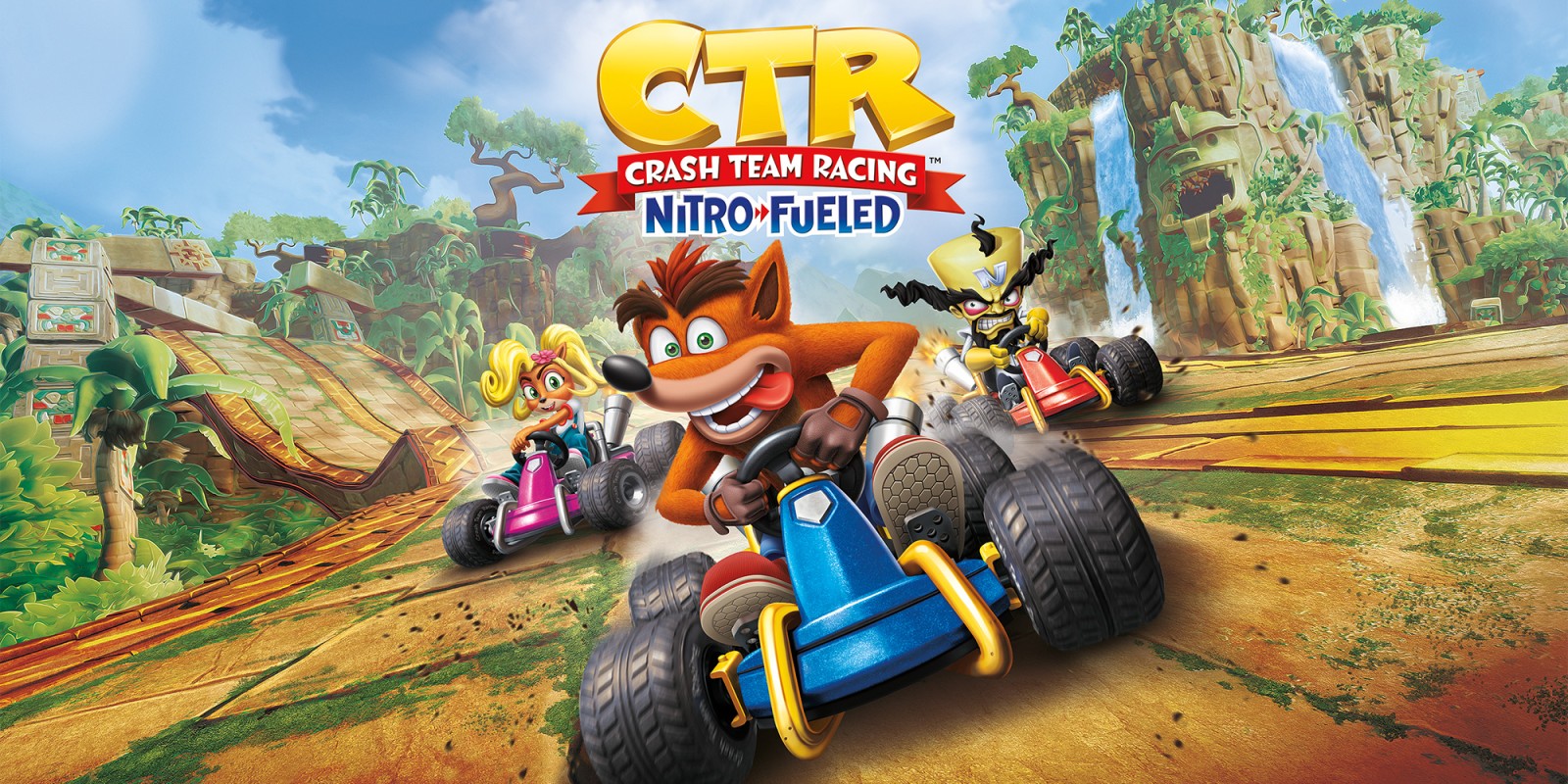 Crash Team Racing NitroFueled Data de lançamento, arte para a capa e imagens da versão para o