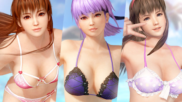 Dead or Alive Xtreme 3: Scarlet – Trailer japonês para as personagens Kasumi, Ayane e Hitomi