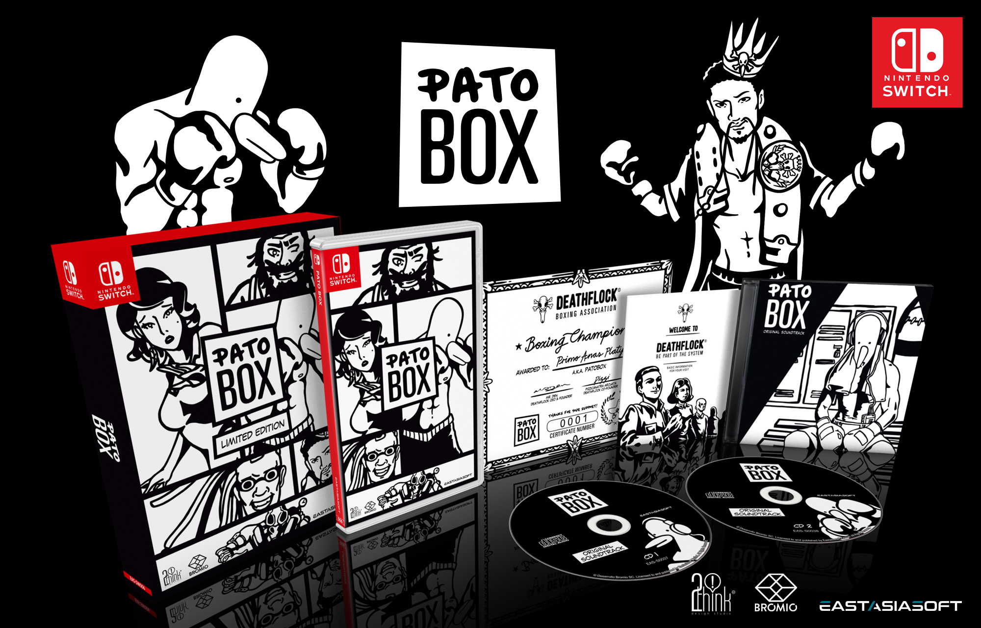 Edição Limitada é anunciada para Pato Box no Nintendo Switch