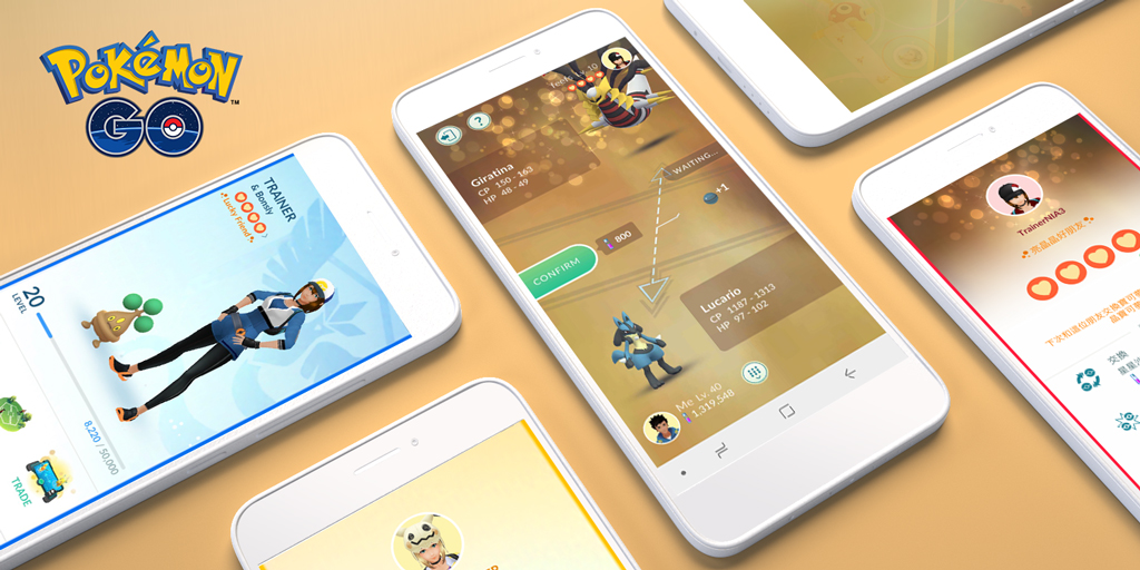Pokémon GO – Amigos sortudos e poses do avatar são revelados pela Niantic