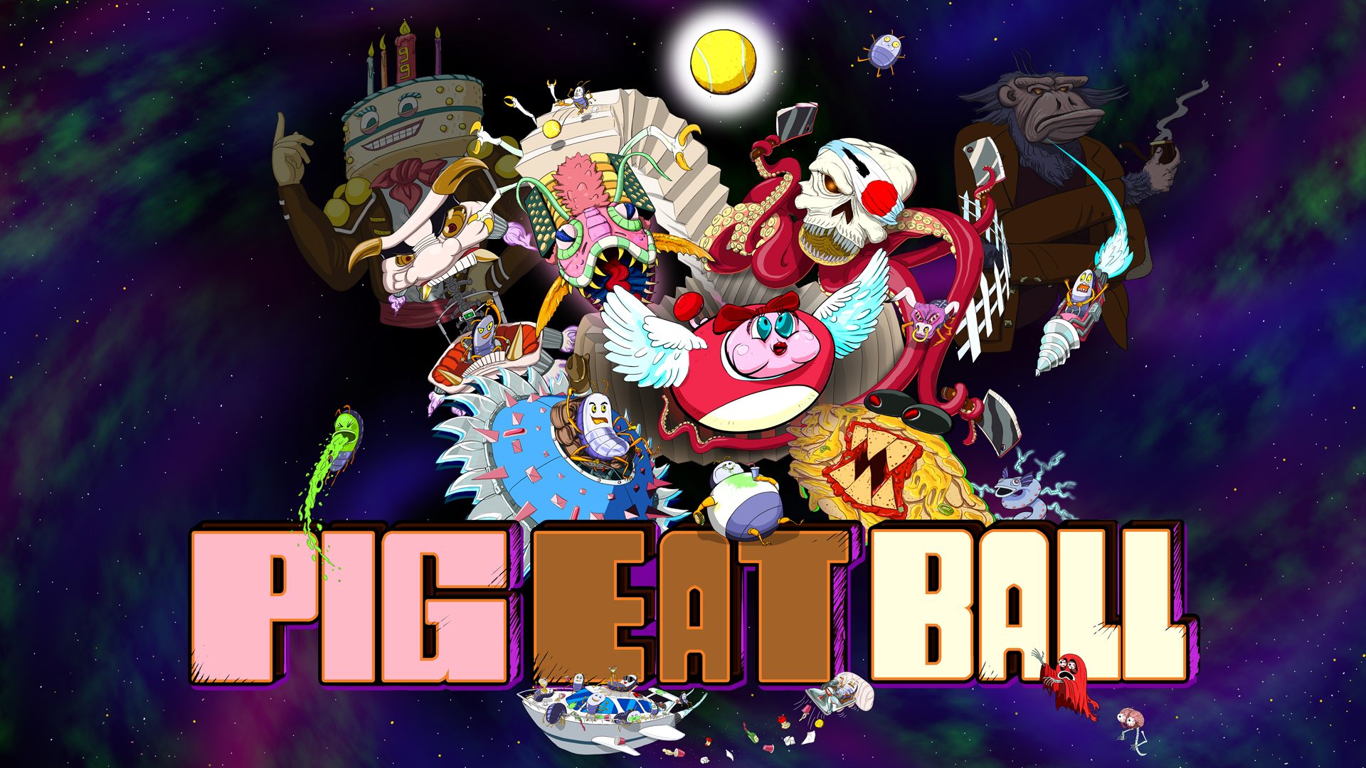 Pig Eat Ball, jogo de aventura arcade, é anunciado para o Switch