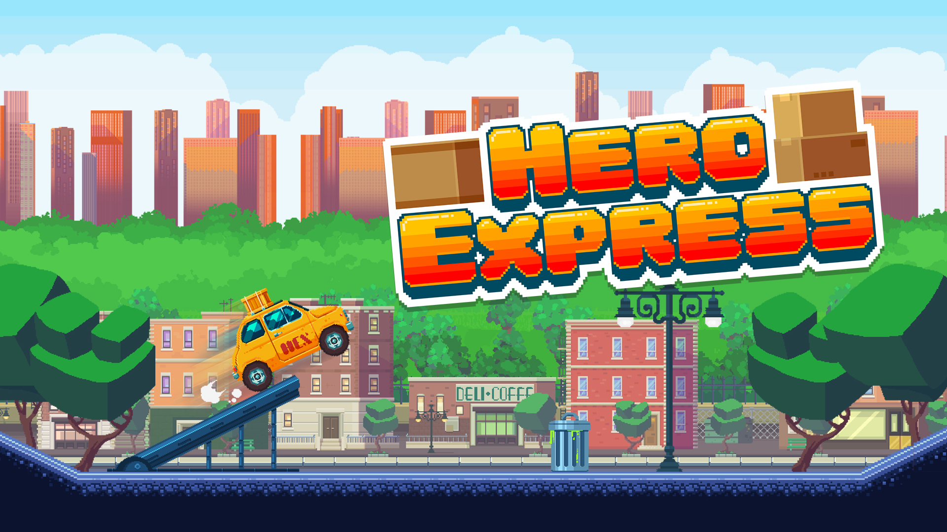 Jogo de direção vertical em 2D, Hero Express será lançado para o Switch em 05 de julho