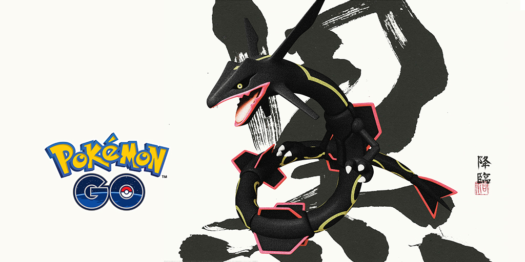 Pokémon GO – Rayquaza e sua variação brilhante aparecerão nas Batalhas em Reide a partir do dia 31 de julho
