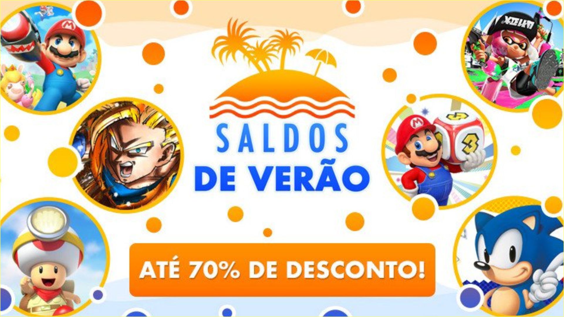 Nintendo eShop – Promoção ‘Saldos de Verão’ é iniciada na loja europeia com centenas de títulos e descontos de até 70%