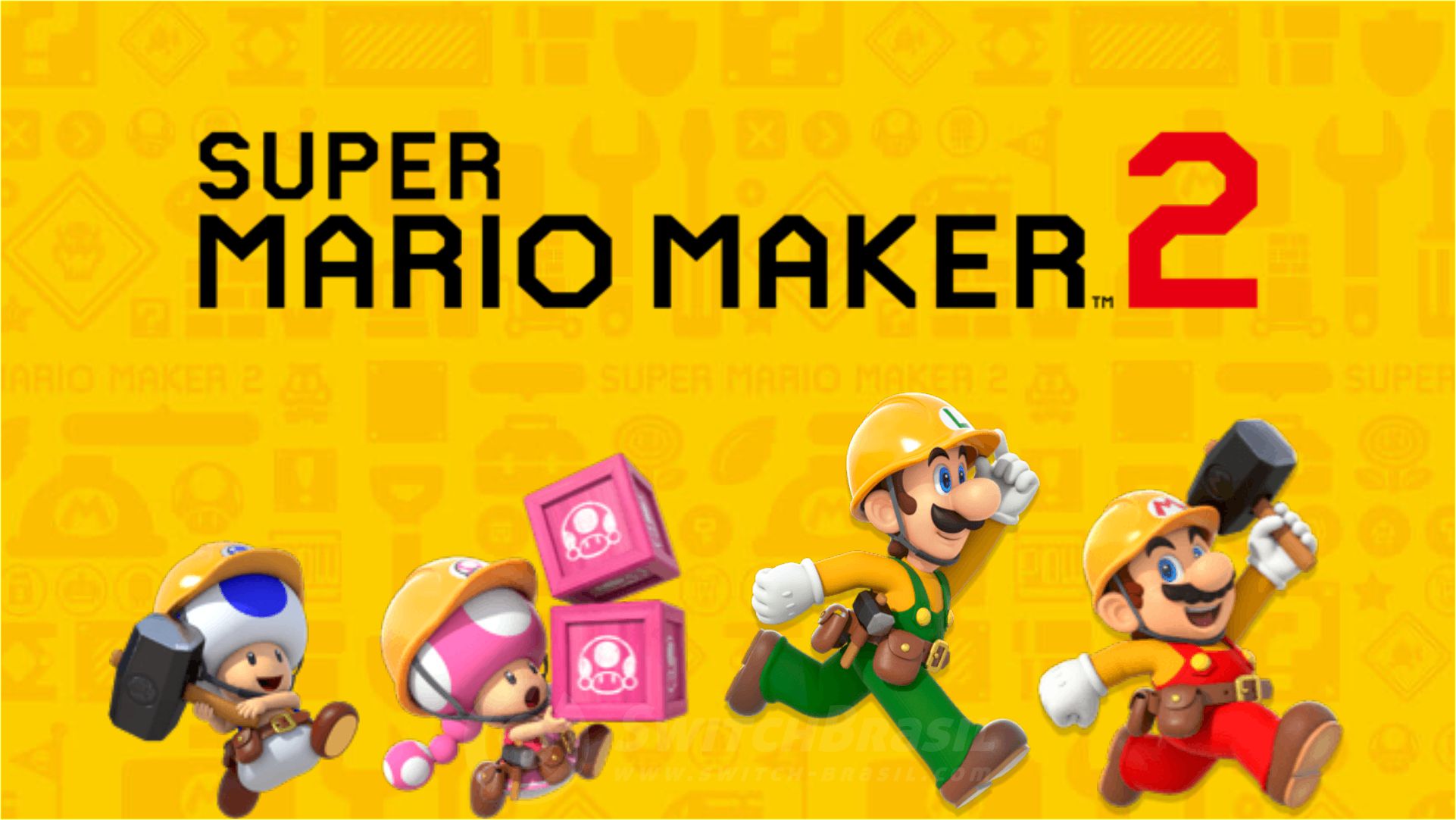 Jogo Super Mario Maker 2 Nintendo Switch KaBuM