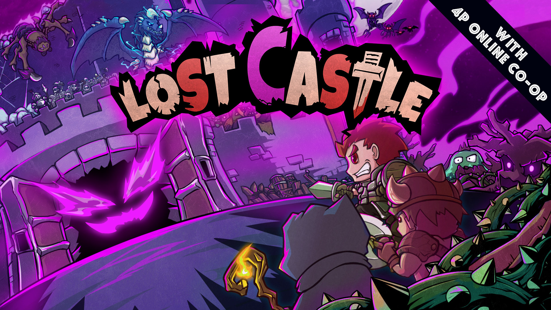 Jogo estilo dungeon crawler, Lost Castle será lançado para o Switch em 19 de setembro