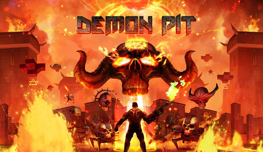 Jogo de tiro em primeira pessoa estilo arcade em arena, Demon Pit é  revelado para o Switch