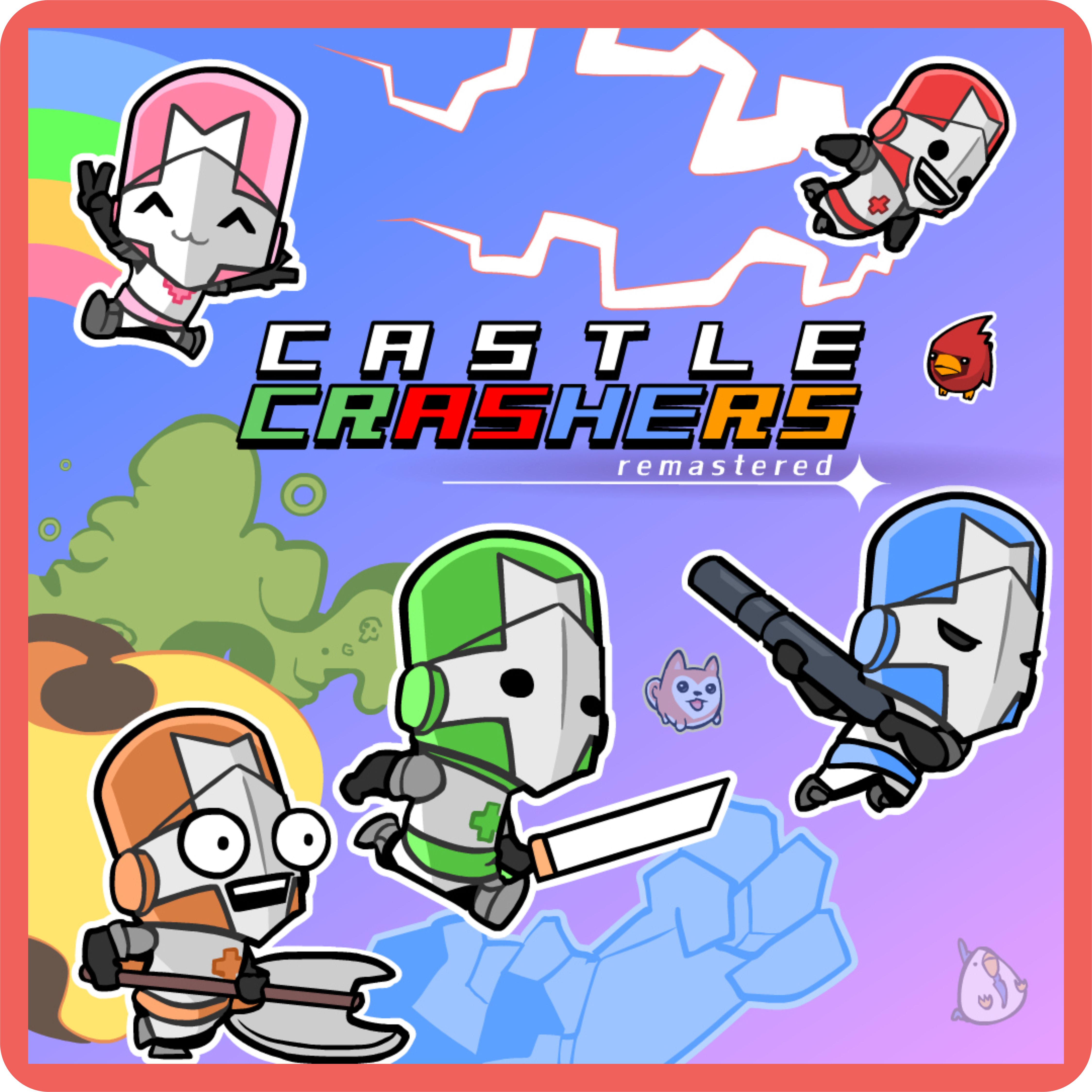 Castle Crashers é anunciado para Nintendo Switch ou quase