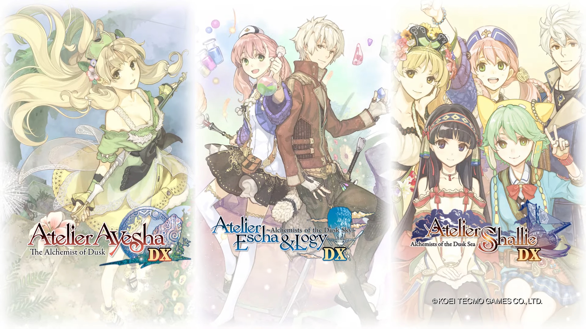 Atelier Dusk Trilogy Deluxe Pack é anunciado para o Switch