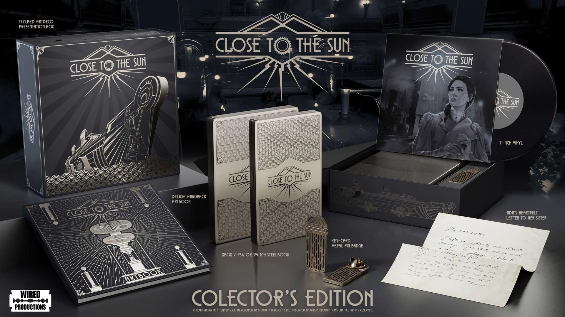 Close to the Sun será lançado para o Switch em 29 de outubro; Edição de colecionador limitada é revelada