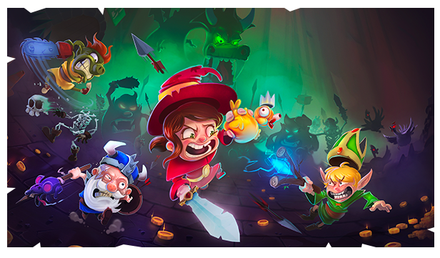 Jogo de ação e co-op para quatro jogadores, Munchkin: Quacked Quest é revelado para o Switch