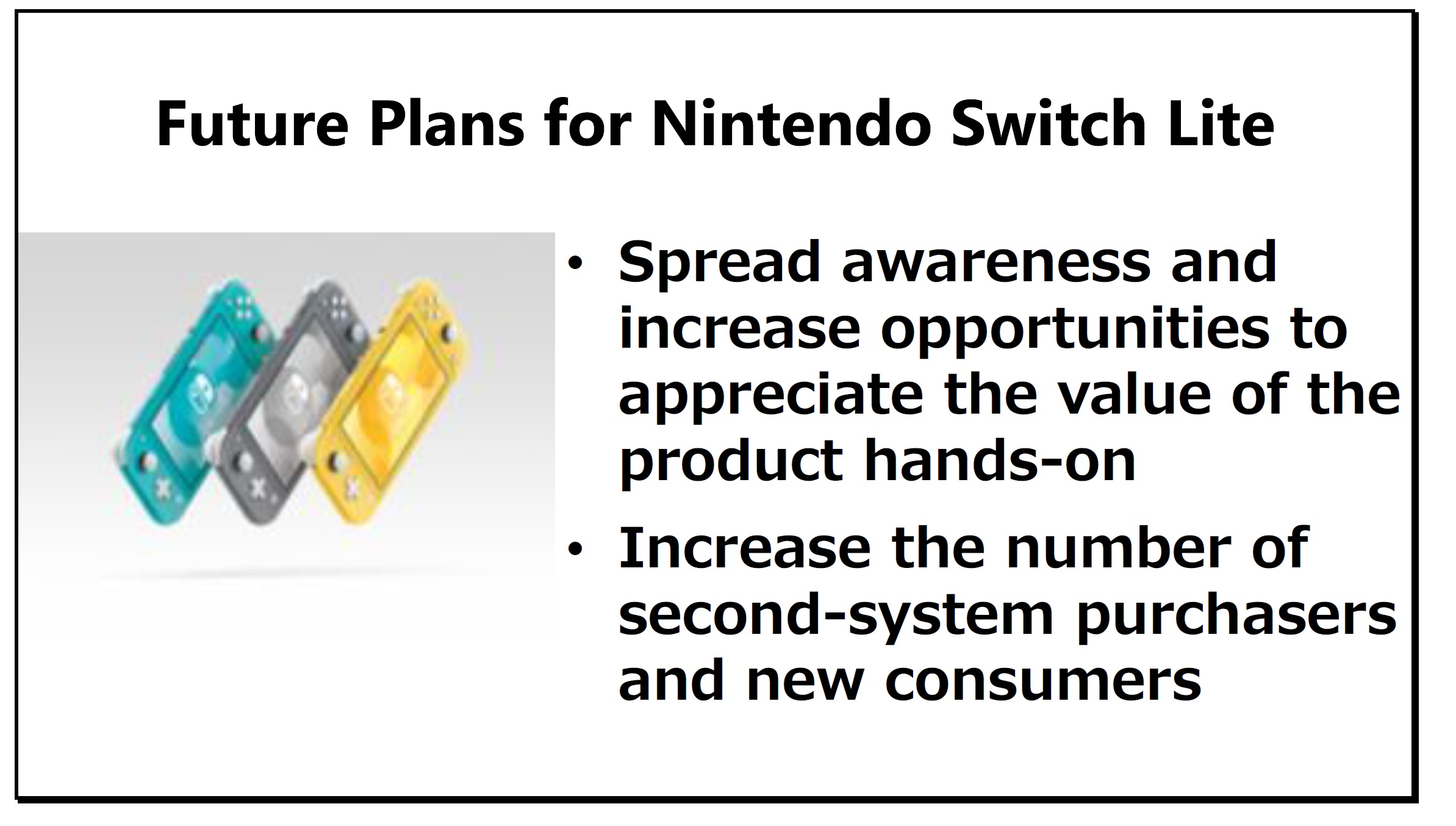Nintendo – Comentários sobre os planos para o futuro do Switch Lite