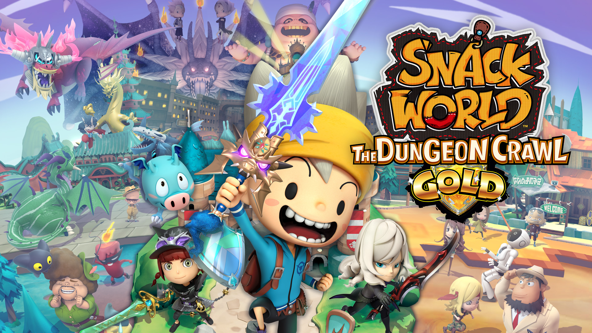 Snack World: The Dungeon Crawl – Gold será lançado para o Switch na Europa e Américas em 14 de fevereiro, 2020