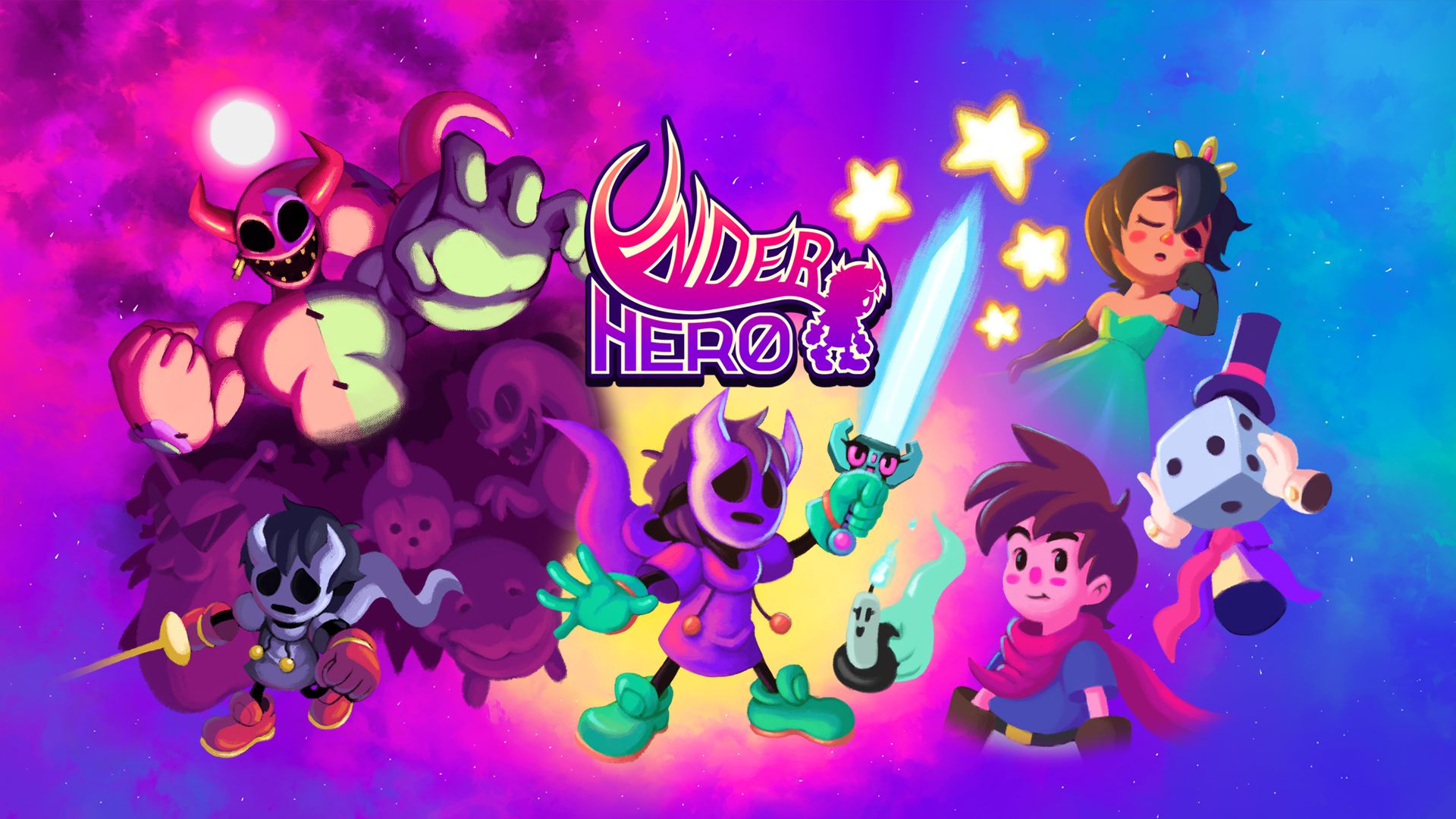 UnderHero, um jogo de aventura e RPG em side-scrolling, ganhará versão para o Switch em fevereiro