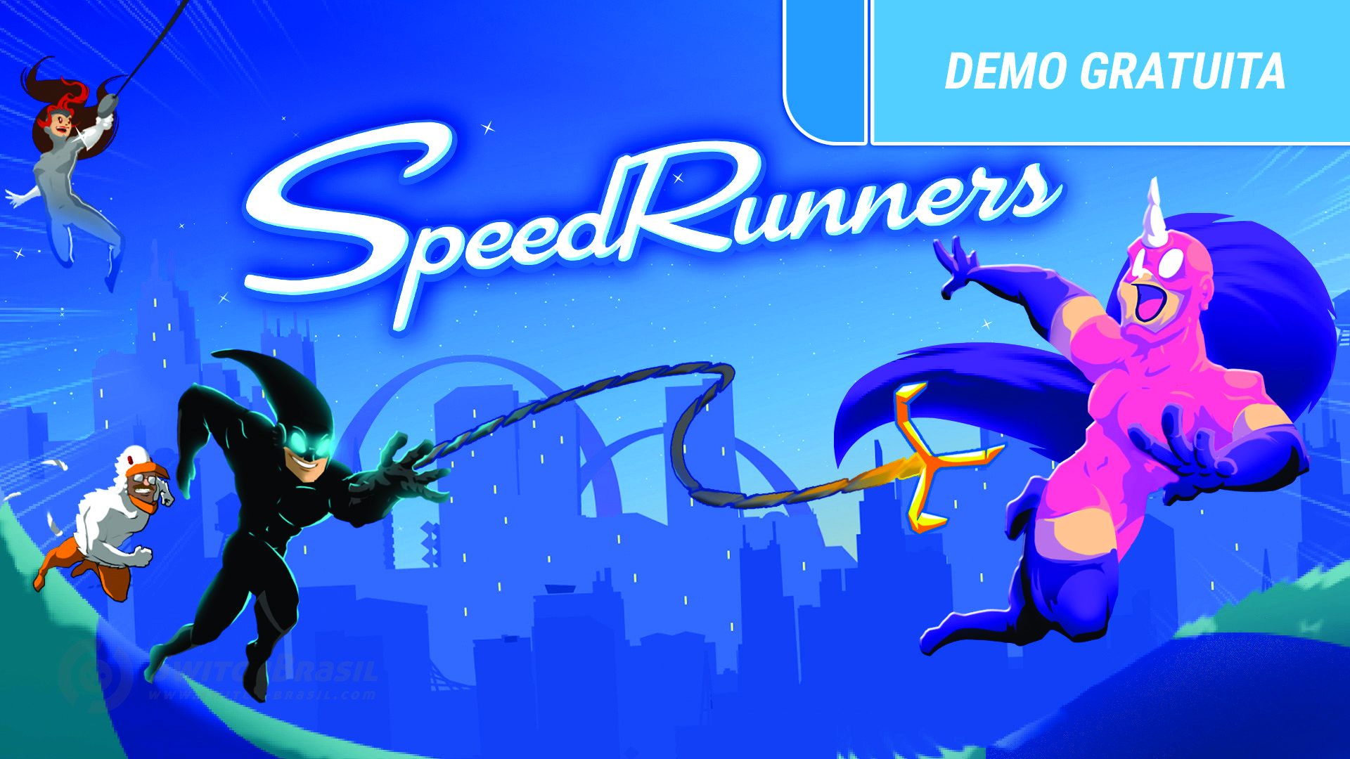 SpeedRunners será lançado para o Switch na próxima semana
