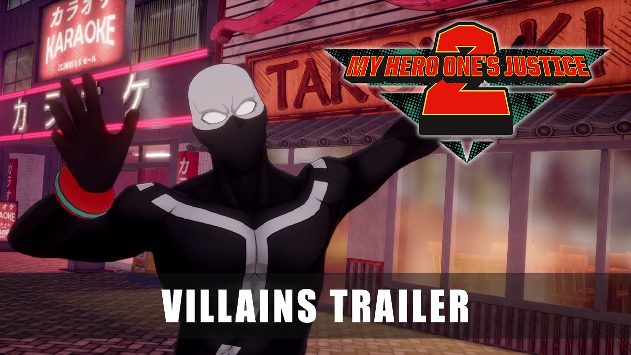 My Hero One’s Justice 2 – Novo trailer destaca os vilões do jogo