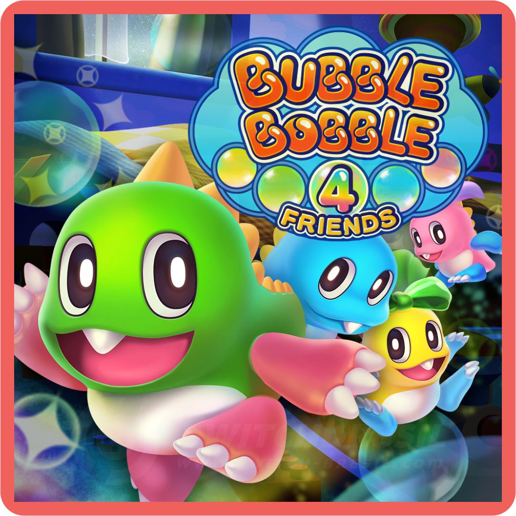 Bubble Bobble 4 Friends será lançado na América do Norte em 31 de março