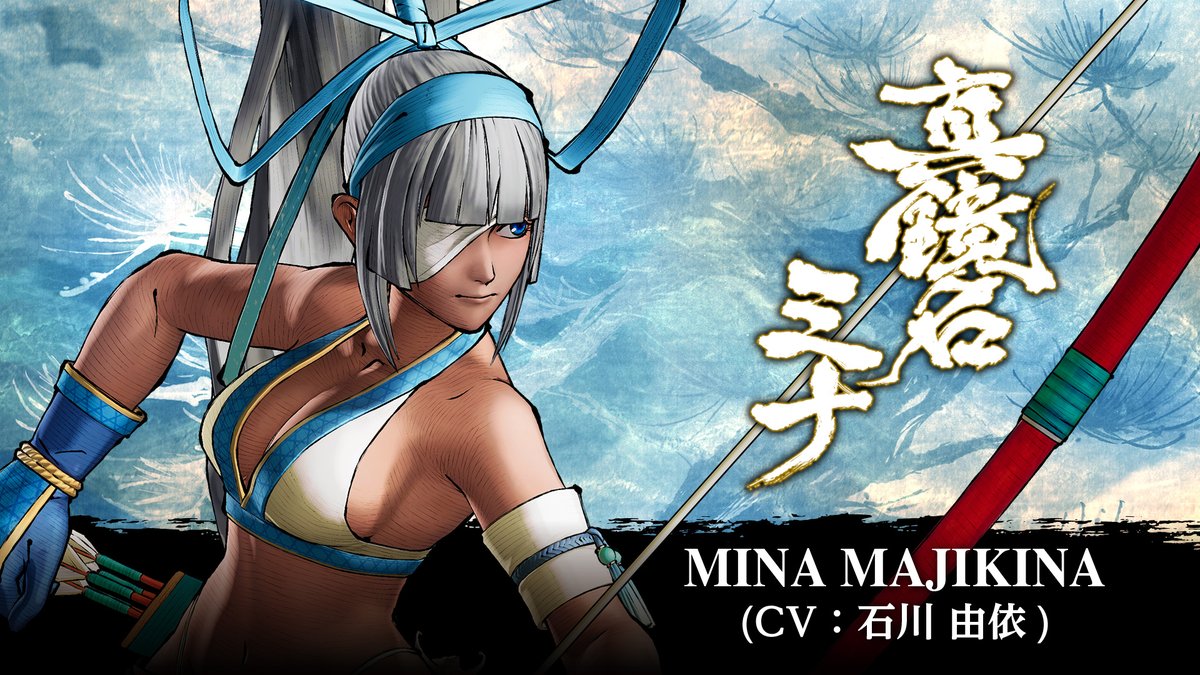 Samurai Shodown – Personagem por DLC Mina Majikina será disponibilizada em 26 de fevereiro