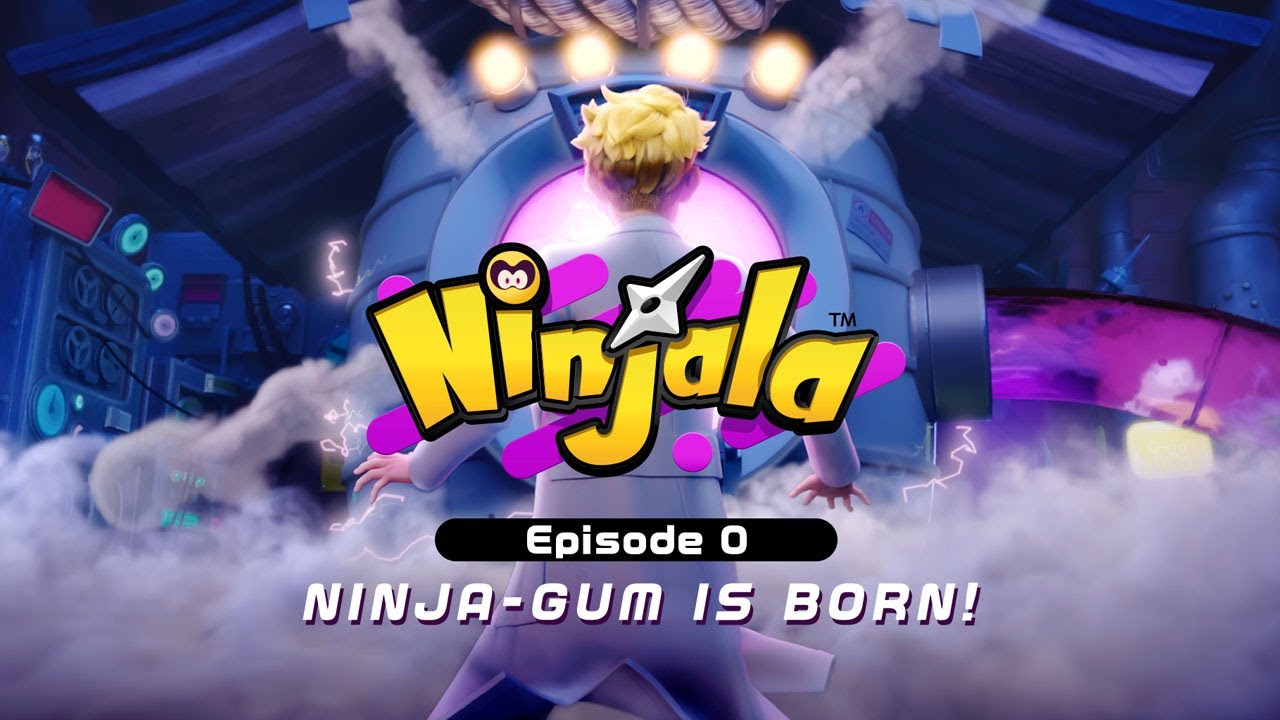 Ninjala ganha um curta em CG intitulado “Episode 0 – Ninja-Gum”