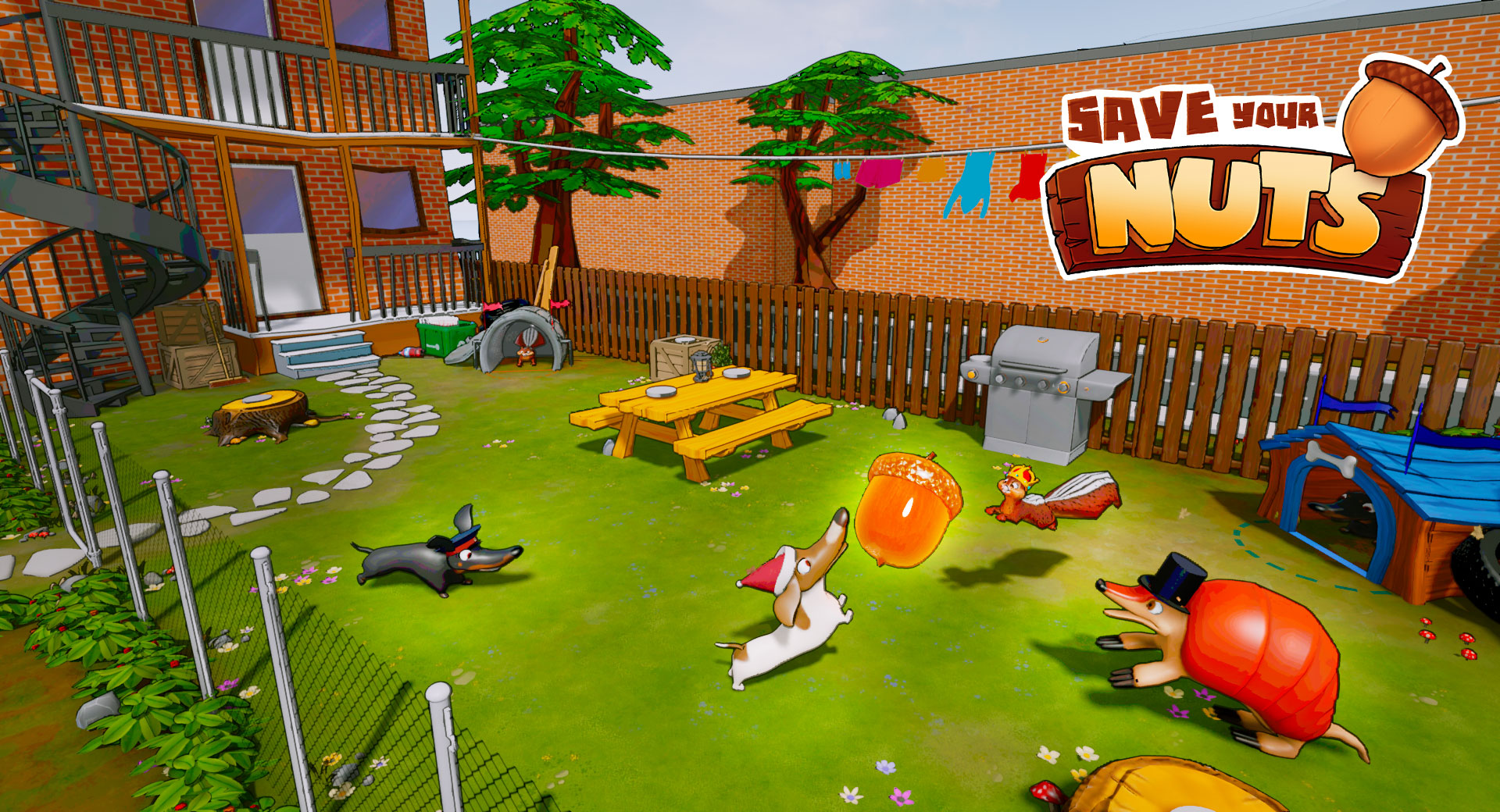 Save Your Nuts será lançado para o Switch em 16 de abril